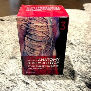 Mosbys Anatomy & Physiology study and review cards Dan Mutsiak BNIB